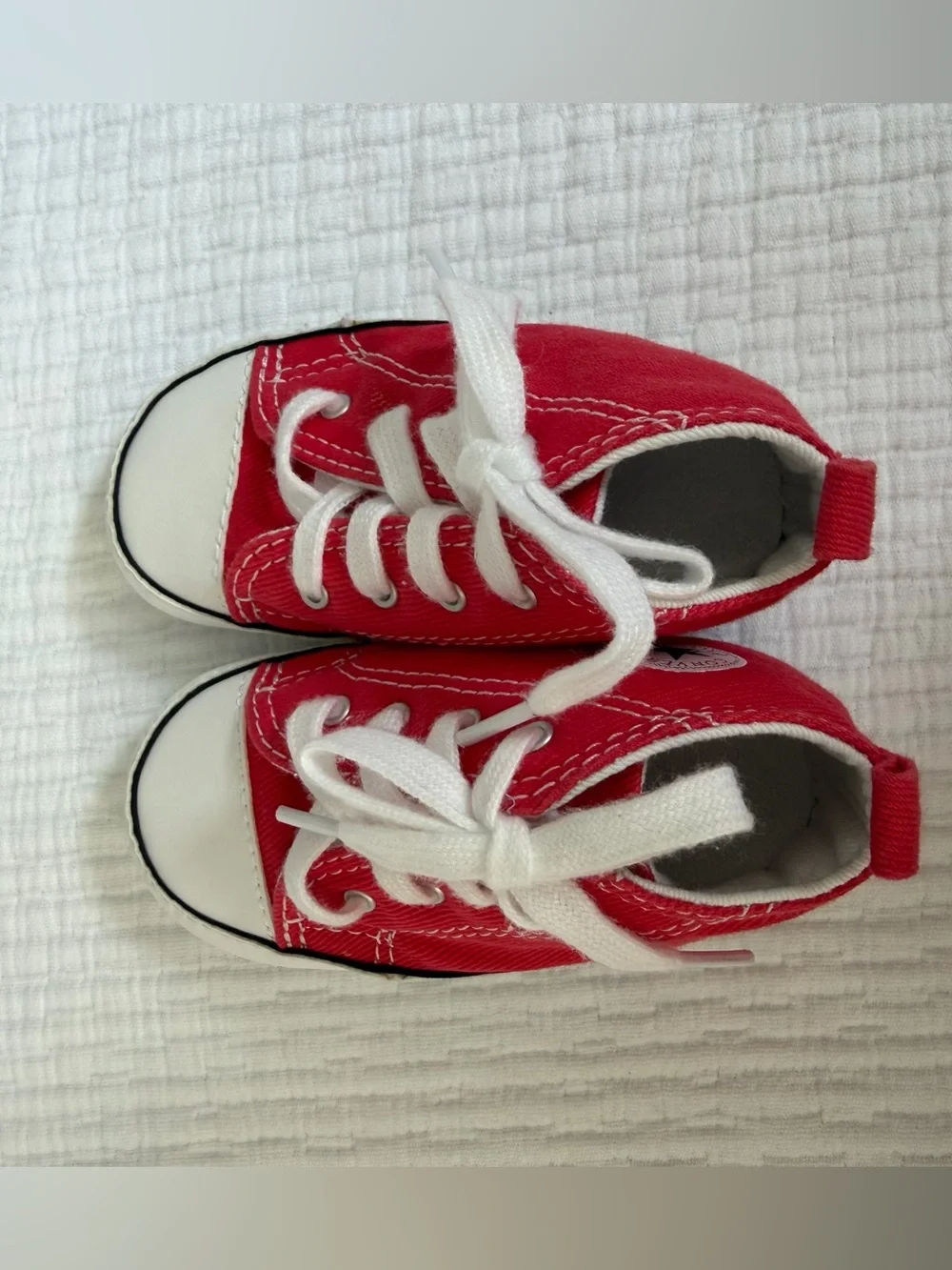 Converse only worn